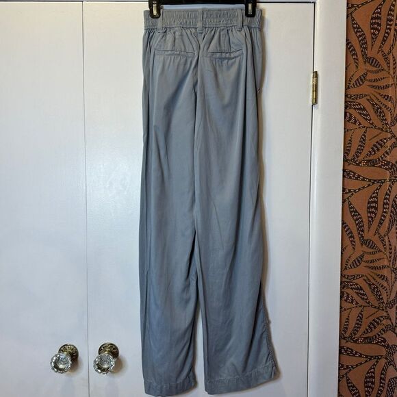 MADEWELL The Neale Straight-Leg Pant in Drapeweave Gray Blue Women’s Size 0 - Picture 6 of 11